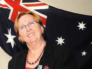 Cr Lynette Zito, of Sextonville, received the Australian Defence Medal yesterday for her contributions to the Women’s Royal Australian Navy Service. . Picture: Jacklyn Wagner