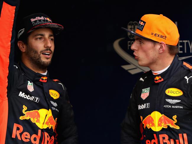 The Red Bull garage isn’t big enough for the two of them.