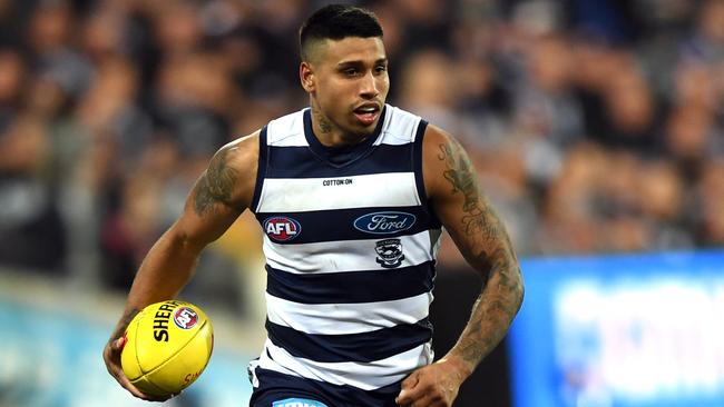 Tim Kelly is enjoying life at the Cats. Pic: AAP