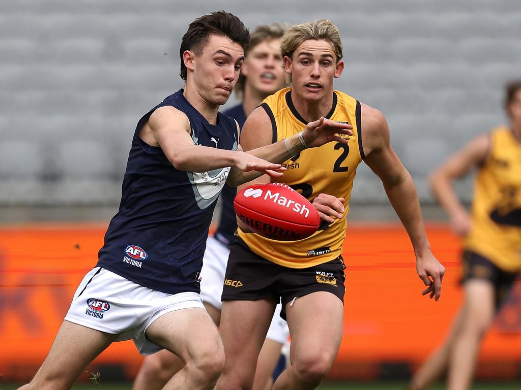 No. 1 AFL Draft pick contender Jagga Smith in action for Vic Metro. Picture: Paul Kane/AFL Photos