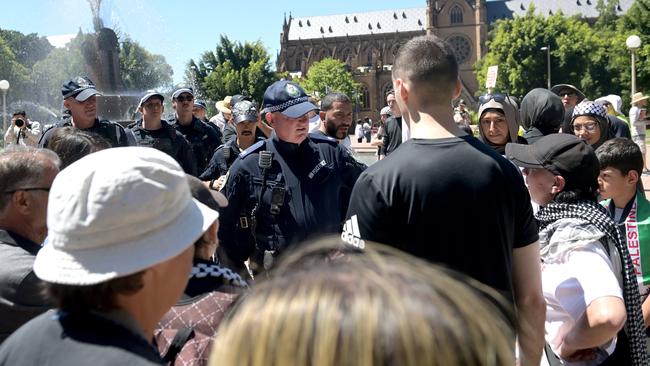 Palestine Action Group protest at Hyde Park Sydney. Photo Jeremy Piper