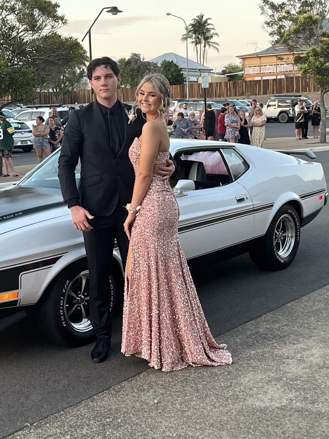 The students of Aldridge State High School celebrate their formal.