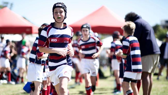 Gympie Hammers president Jason McPherson was blown away when young Noosa Dolphin Lachie Jacka offered to help set up the Albert Park fields at the weekend.