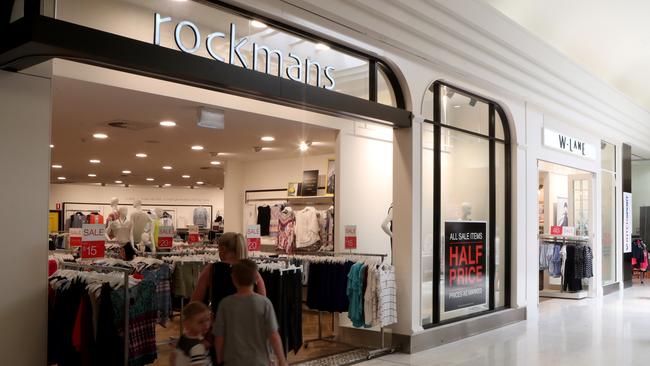 All Rockmans outlets will close as part of plans announced by Mosaic. Picture: Scott Fletcher