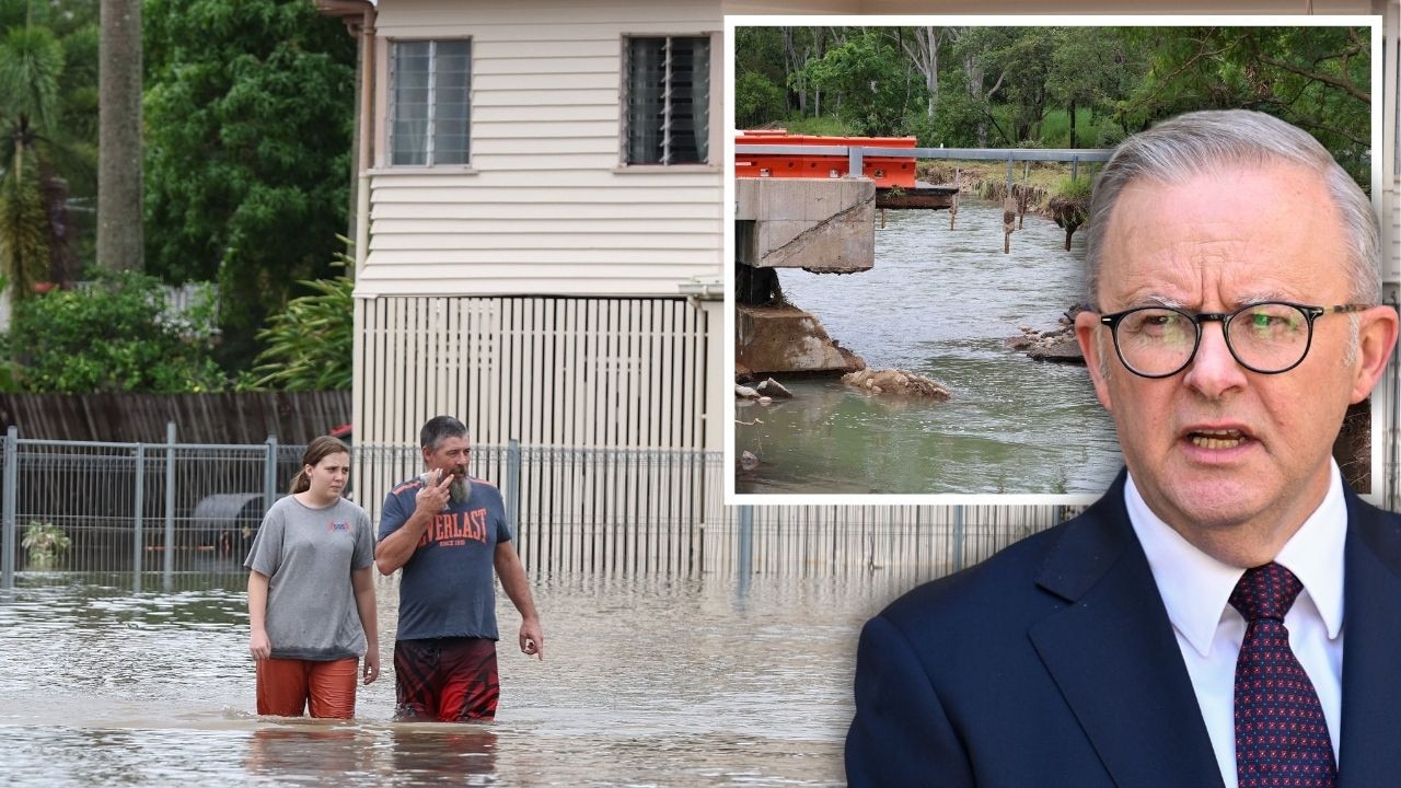 PM leaves parliament to visit flood-ravaged north Qld towns