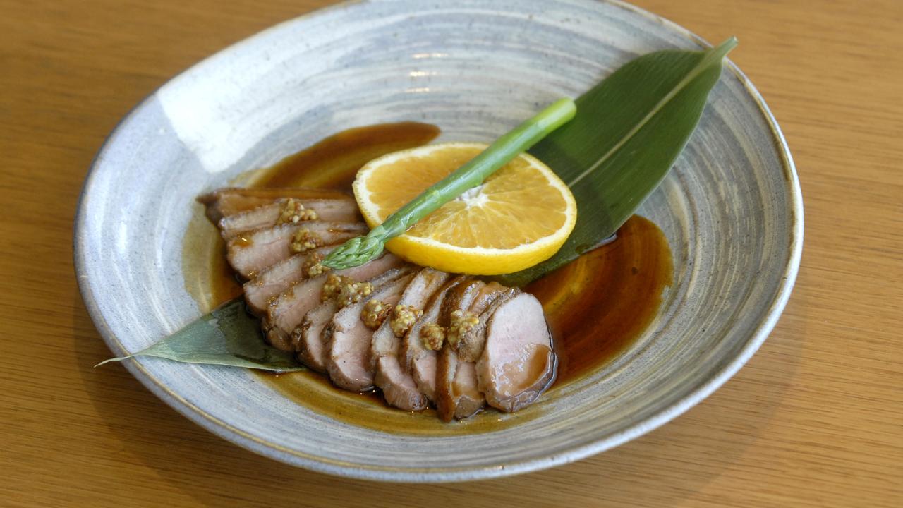 Duck Teriyaki with orange sauce at Sono Japanese Restaurant at Portside, Hamilton