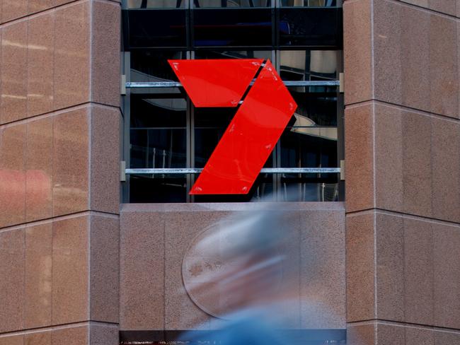 SYDNEY, AUSTRALIA - NewsWire Photos MAY 29, 2023: General vision of the Seven studios in Martin Place on Monday. David Koch will be leaving the popular Sunrise breakfast show after 21 years. Picture: NCA NewsWire / Nikki Short