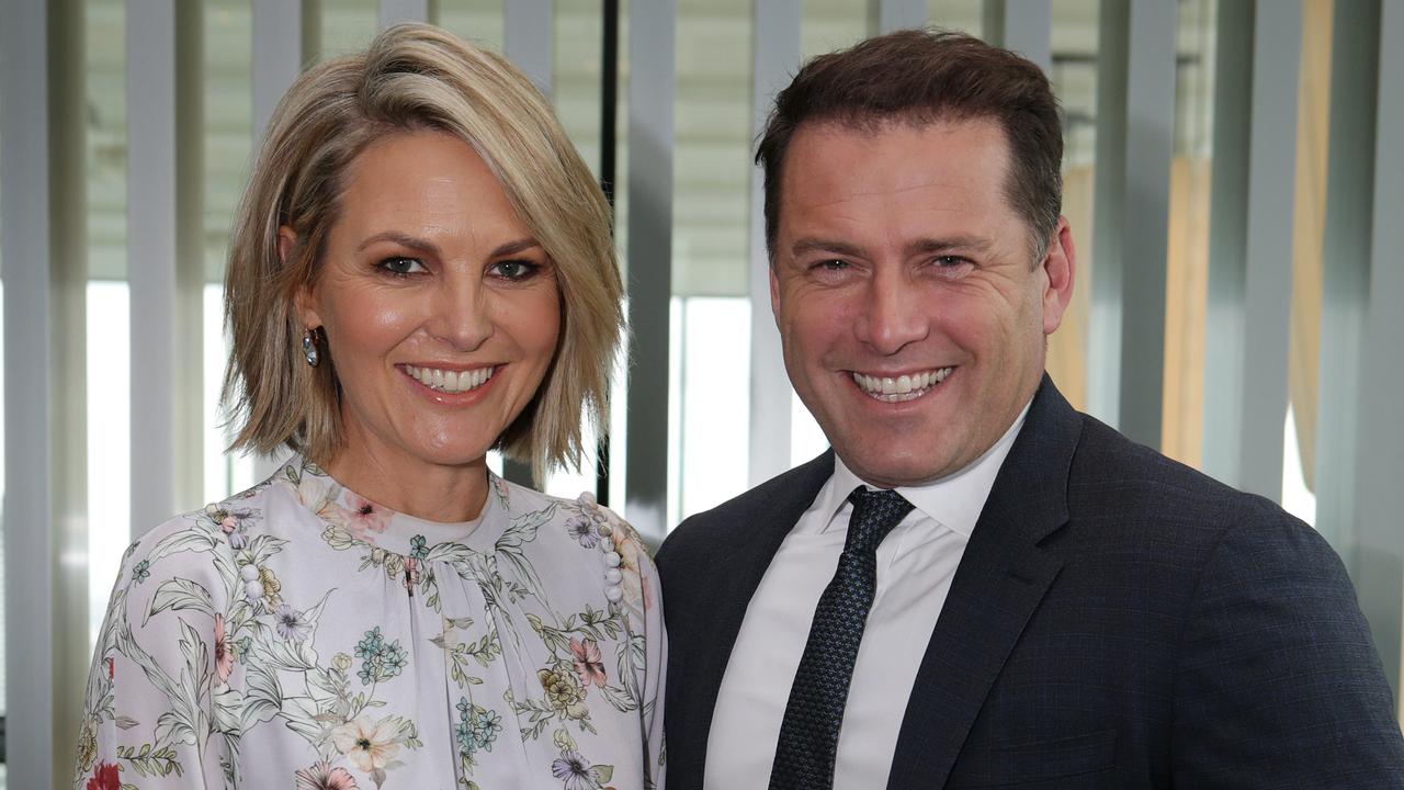 Karl Stefanovic and Georgie Gardner. Picture Julie Kiriacoudis