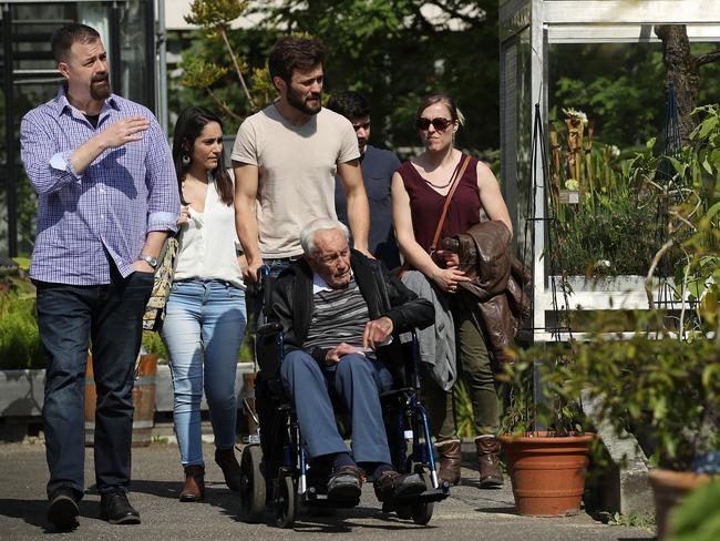 The botanist will have his family by his side. Picture: Sean Gallup/Getty Images)