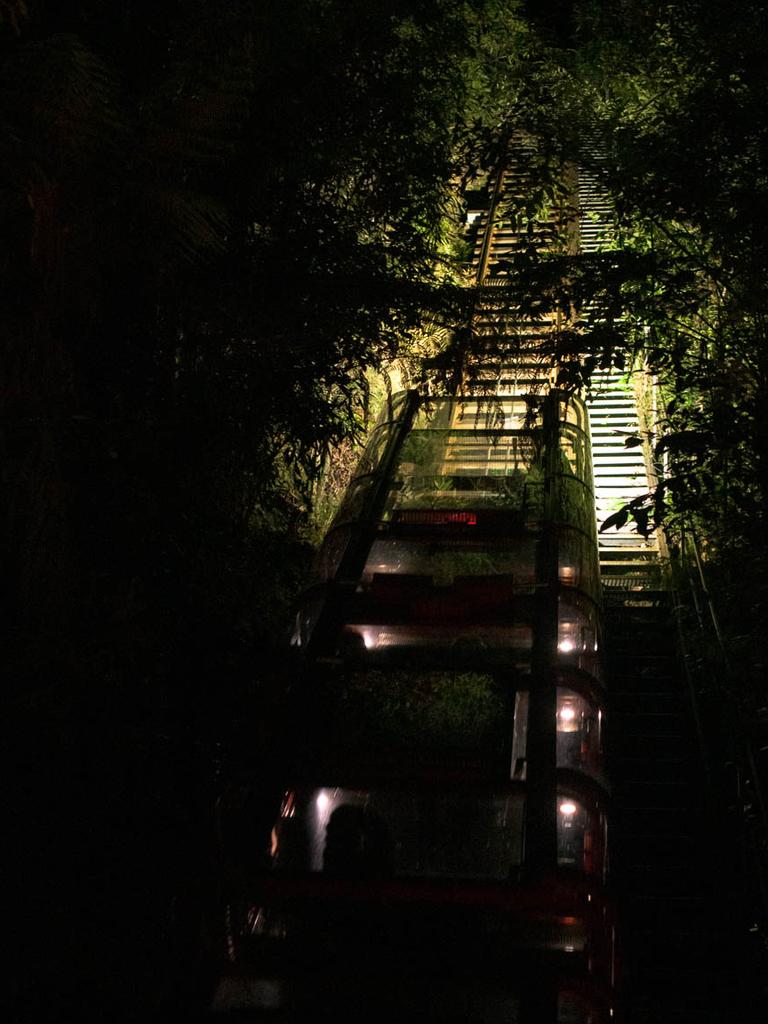To get to Nocturnal, you’ll need to jump on board the steepest railway in the world.