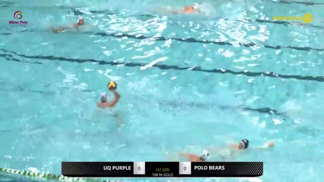 Replay: UQ Purple v Polo Bears (16&U boys maroon gold medal) -  Water Polo Queensland State Titles 16&U, 12&U