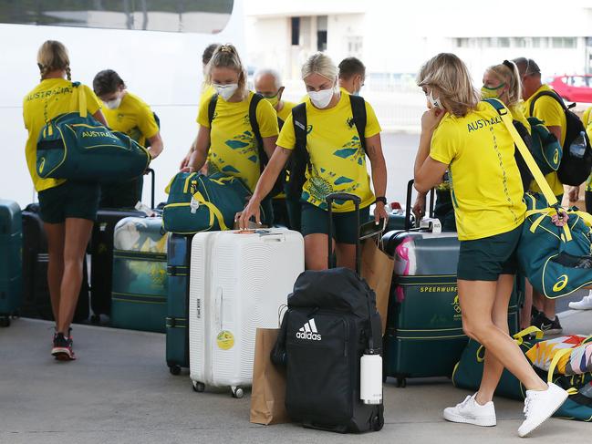 Relief and excitement as Aussie track stars depart for Tokyo