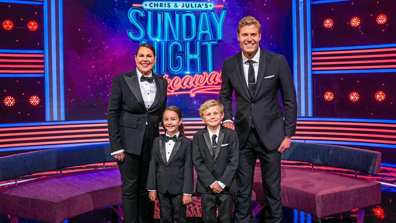 Sunday Night Takeaway was hosted by Chris Brown and Julia Morris.