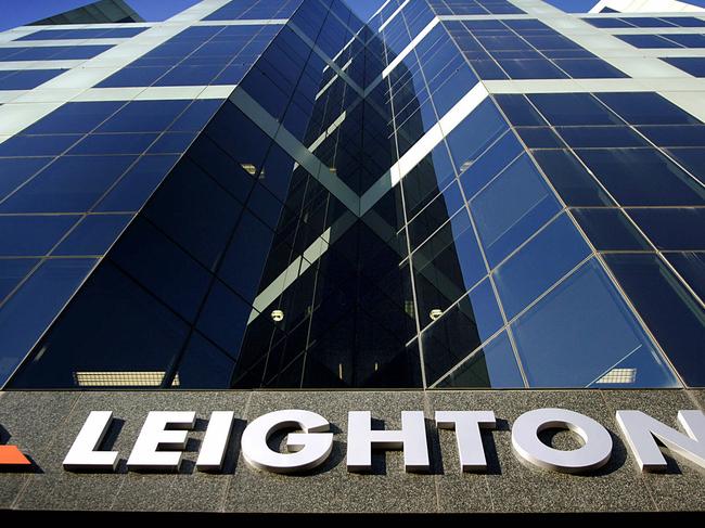 The Leighton Holdings Ltd. headquarters in Sydney, May 29, 2007. PicJack/Atley /Bloomberg /News companies buildings highrise HQ sign signs logo logos