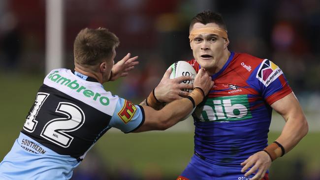 Brodie Jones was impressive for the Knights. Picture: Ashley Feder/Getty Images