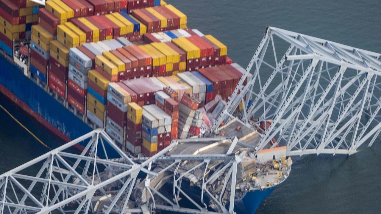 The ship, moving at a “rapid” pace, alerted authorities that it had lost power. Picture: Getty Images