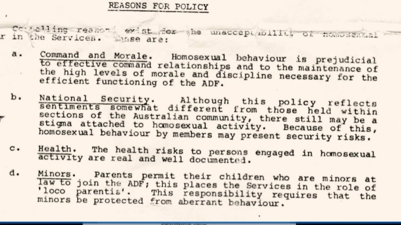 The policy that was eventually ditched in 1992.