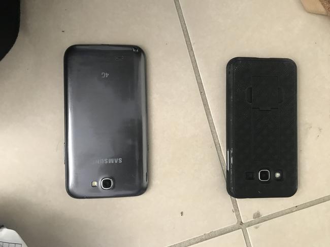 AFP officer seized three phones from the man when he was arrested. (File image)