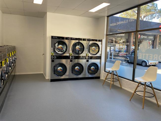 Laundromats have come a long way with technology.