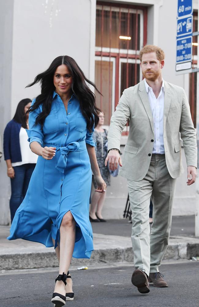 Meghan Markle is the driving force in the couple’s relationship. Picture: Getty Images