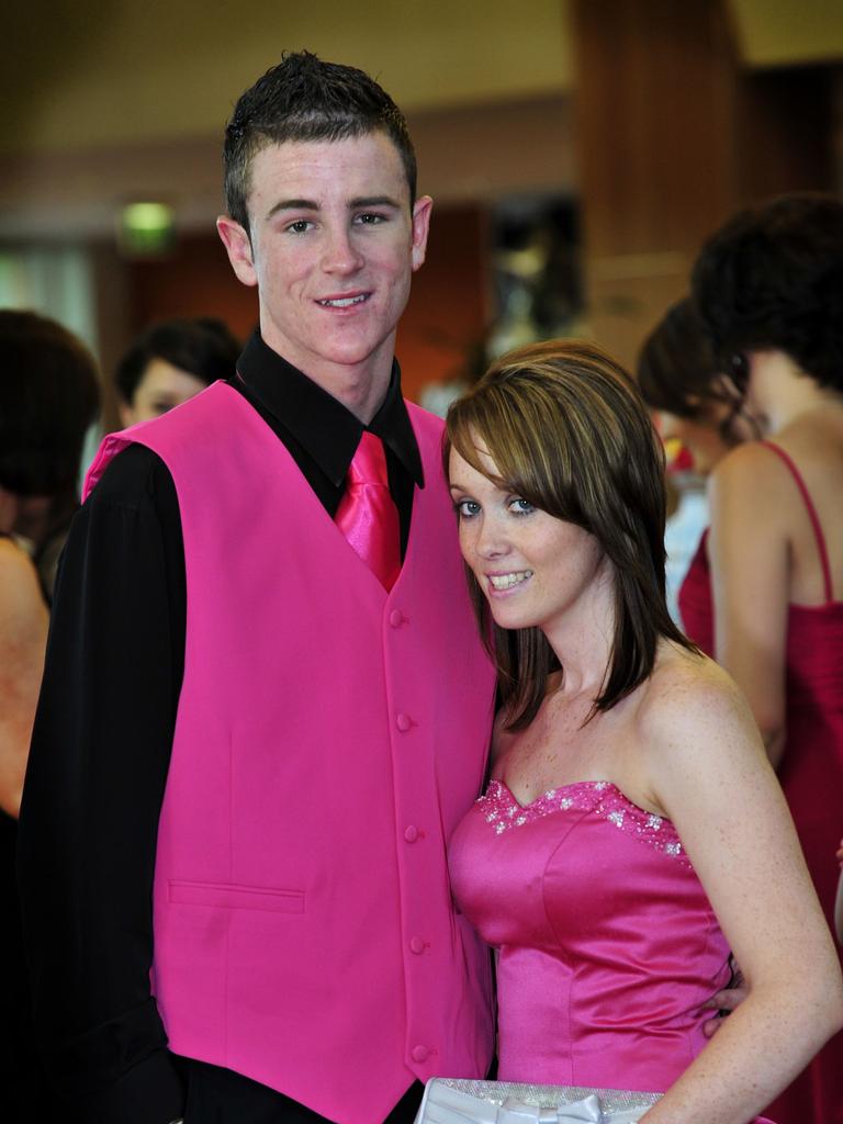 Doug McClure and Shenee Harman at the 2010 St Philip’s College formal at the Alice Springs Convention Centre. Picture: NT NEWS