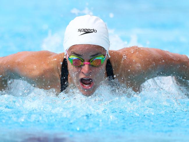 Kaylee McKeown competes in the Women’s 400m Individual Medley Heats during the 2024 Australian Open Swimming Championships at Gold Coast Aquatic Centre. Picture: Getty Images