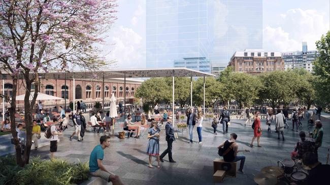 Tech Central Square will become a meeting place for office workers.