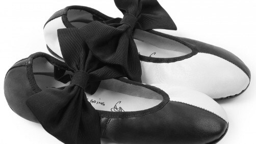 Sia Furler launches debut fashion venture, teaming up with French ballet brand Repetto for new capsule collection which features her famous bows. Picture: Repetto.