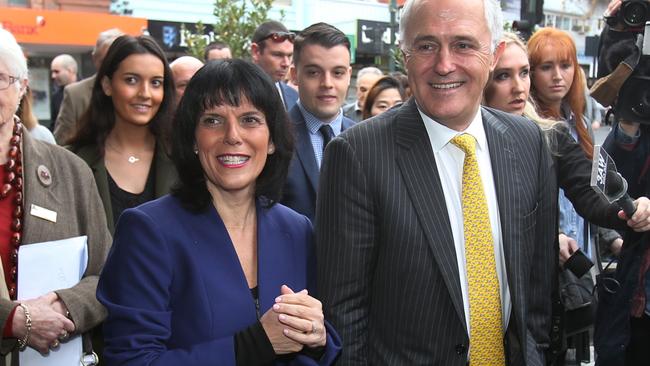 Julia Banks with PM Malcolm Turnbull