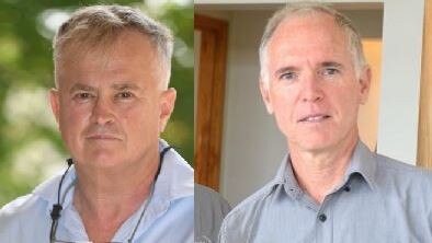 TOUGH RACE: Dr Mark Cull and Dr Brian Maher are leading the charge to name Gympie's top dentist.