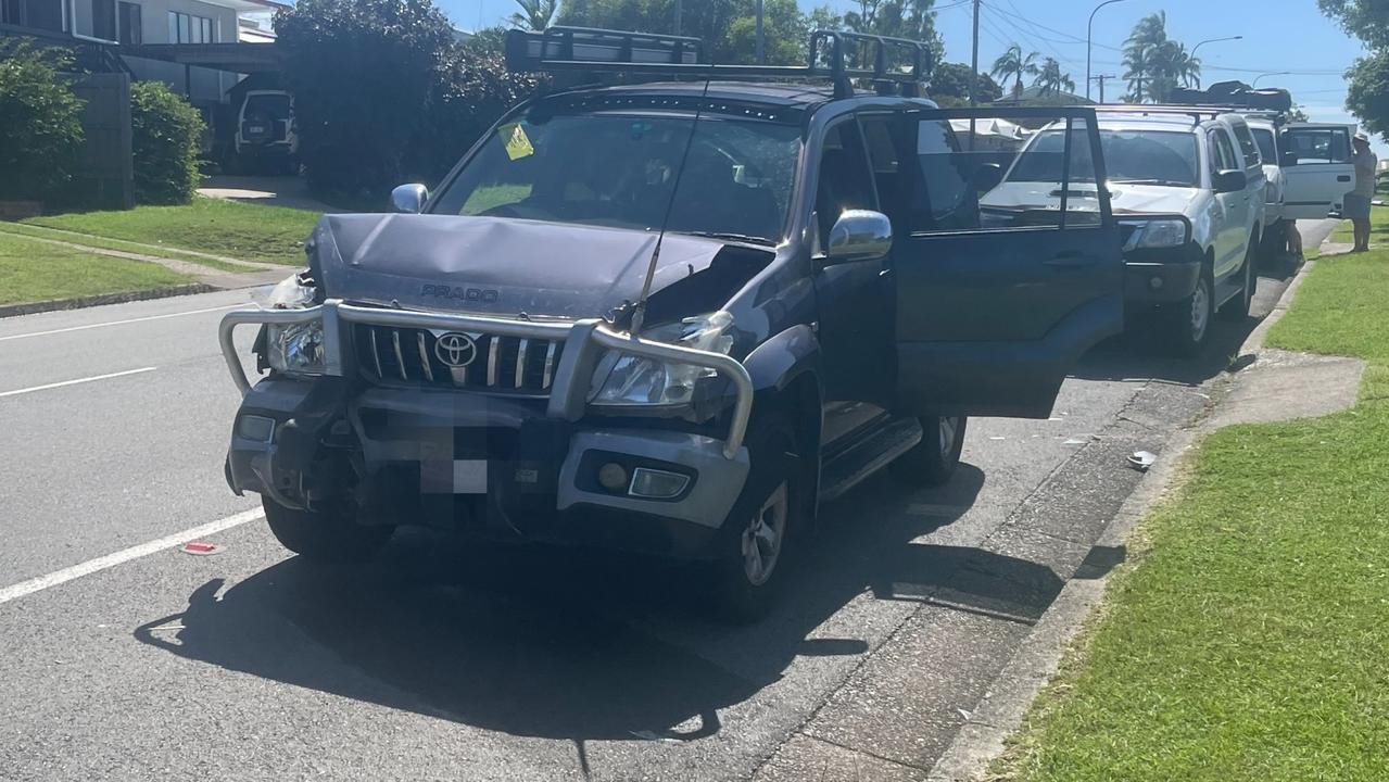 Five kids assessed by paramedics after two-vehicle crash