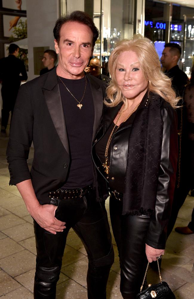 Wildenstein’s fiancé Lloyd Klein, who she began dating in 2003, shared the sad news with the media. Picture: Bryan Bedder/Getty Images for Baccarat