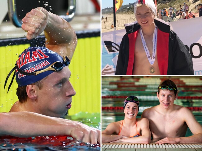 Tasmanian swimmer Max Giuliani Olympics