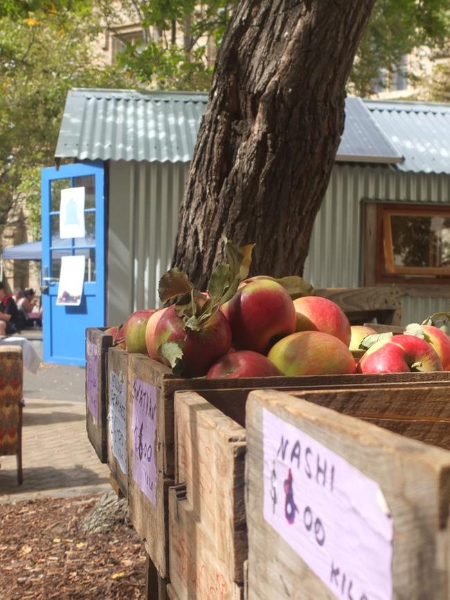 The first Shacky cottage has toured farmers’ markets in Melbourne to drum up business. Picture: Shacky