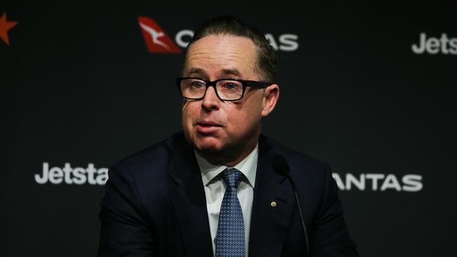 Former Qantas boss Alan Joyce.