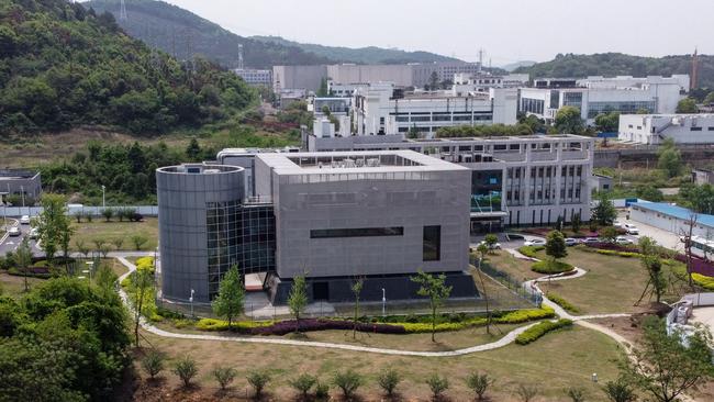 The P4 laboratory at the Wuhan Institute of Virology in Wuhan in China's central Hubei province. Picture: Hector Retamal/AFP