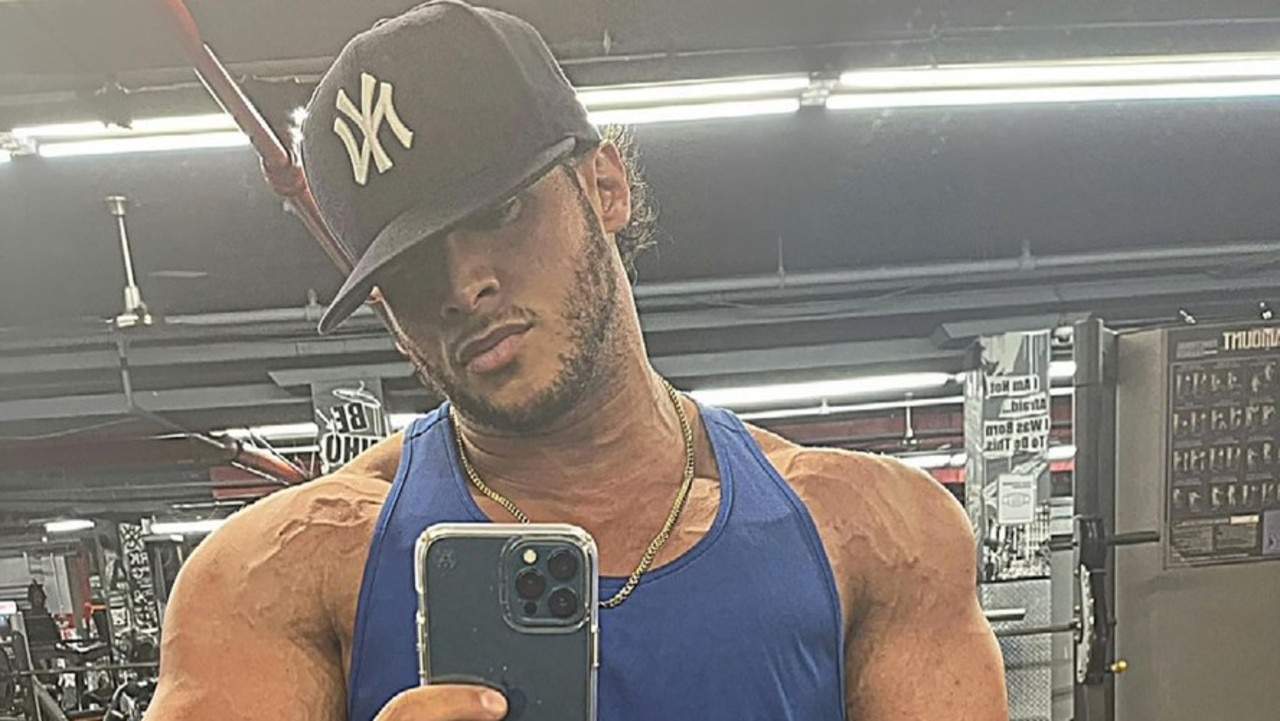 Dino Tomassetti is a 29-year-old bodybuilder from Brooklyn. Picture: Instagram.