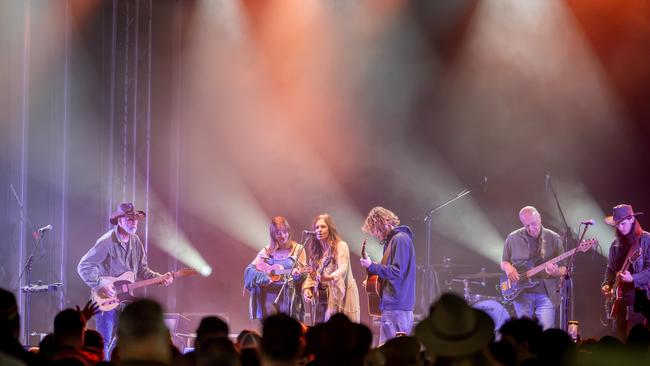 Entertainment at the Mount Isa Rodeo.