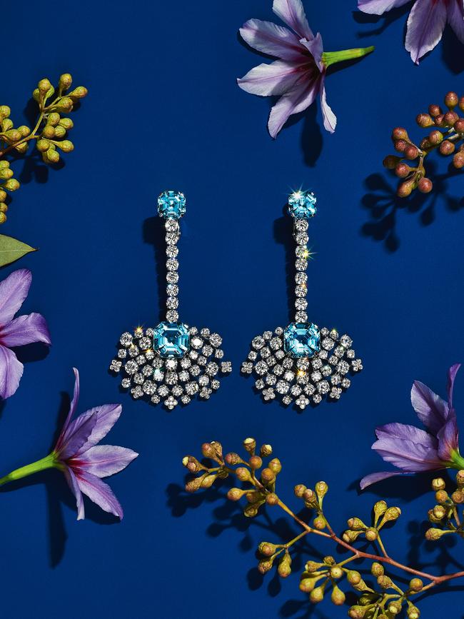 Earrings from Tiffany & Co.’s annual high jewellery collection.