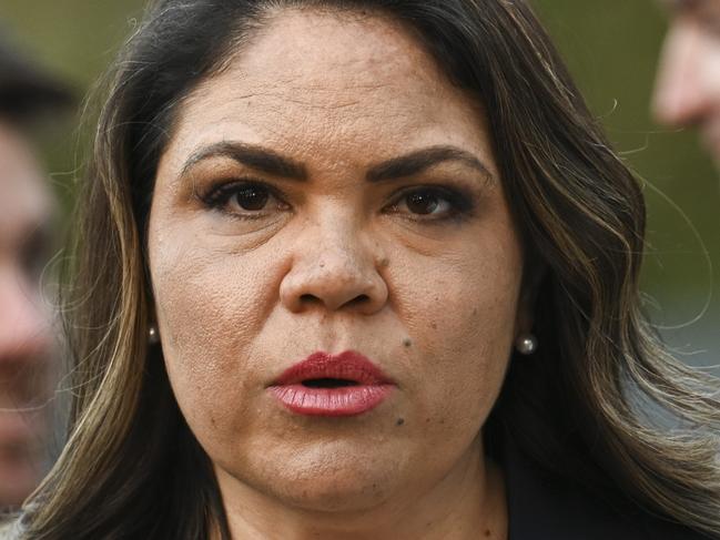 CANBERRA, Australia - NewsWire Photos - October 7, 2024:  Senator Jacinta Nampijinpa Price attends the October 7th vigil at the Israeli Embassy in Canberra. Picture: NewsWire / Martin Ollman