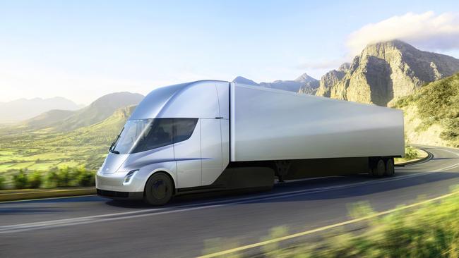 The first Tesla Semi has just been delivered.