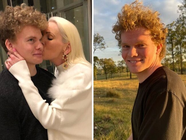 Aussie fashion designer Louise Owen has revealed her son Jackson Owen died at 23. Picture: Facebook.