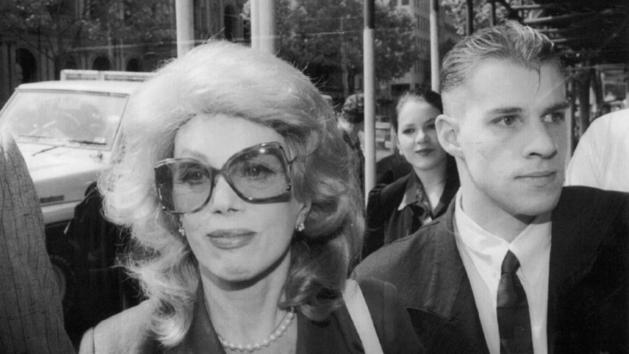 The Family leader Anne Hamilton-Byrne photographed on her way to court in the 1990s.