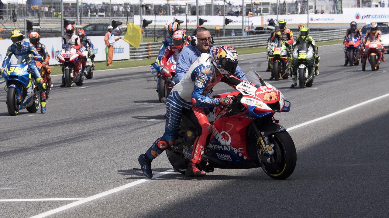 Jack Miller had to start from the lane for the race in Buriram. Picture: Mirco Lazzari