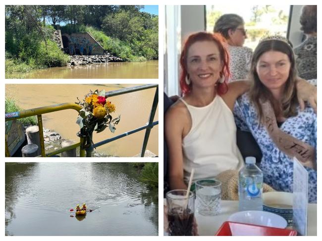 Two women who died after being swept away in floodwaters in Gympie have been named