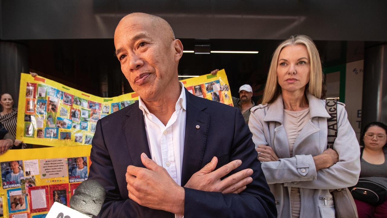 张博士一直捍卫自己的清白。 图片：朱利安·安德鲁斯