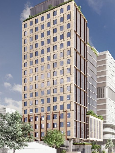 An artist impression of Wellington Health Two.