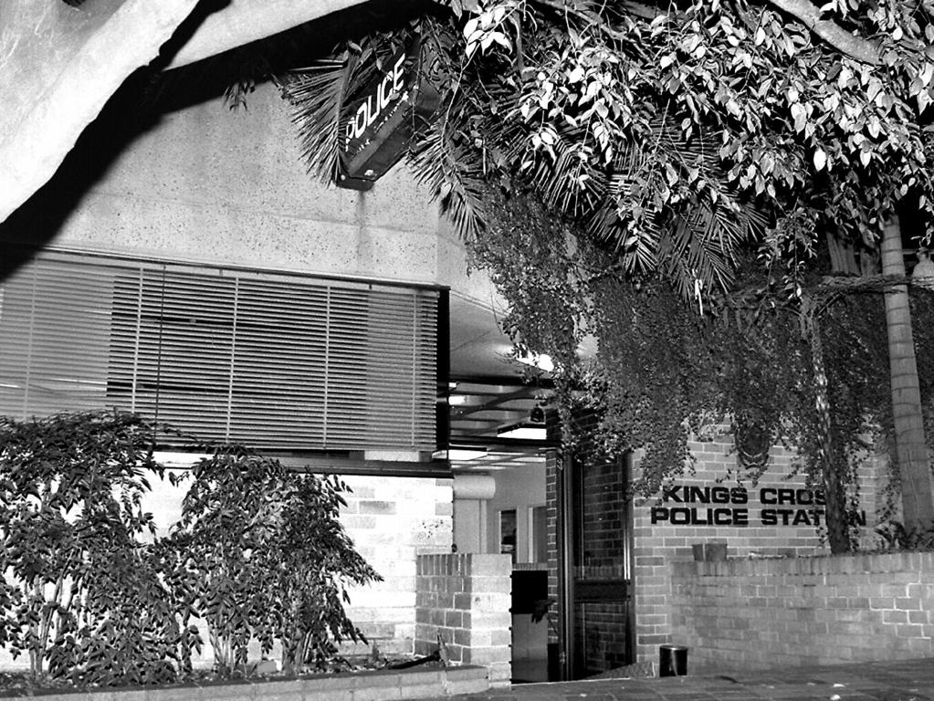 Old exterior Kings Cross police station, a cop shop that has seen plenty of unwelcome action over the years. Picture: file image