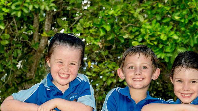 Pinnacle State School Issy, Chase, Phoebe, Sadie Picture: Michaela Harlow