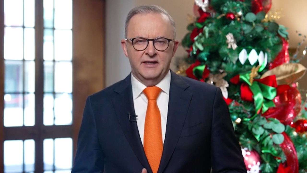 Albo’s touching Xmas tribute to Aussies